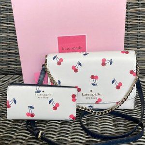 Kate Spade Carson Crossbody & Kate Spade Staci Large Slim Bifold Wallet